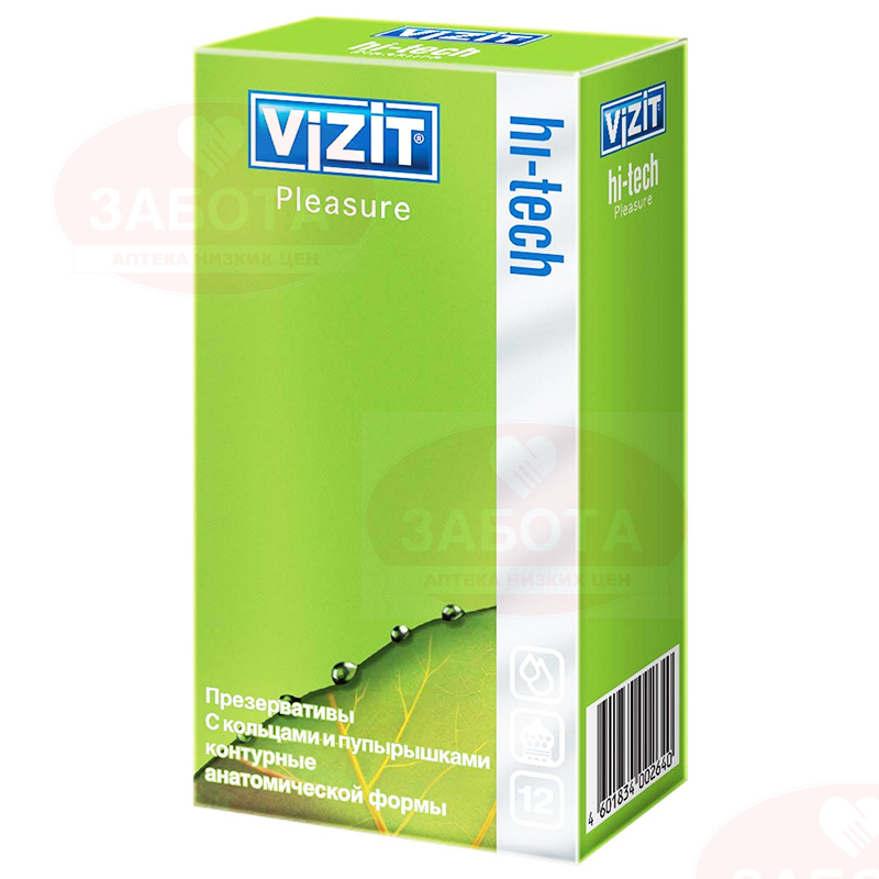 Презервативы VIZIT Hi-tech Pleasur №12